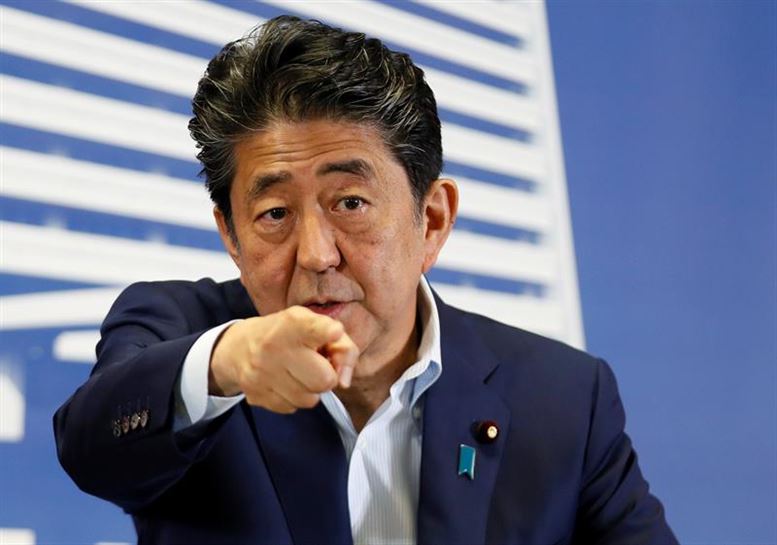 El primer ministro de Japón, Shinzo Abe