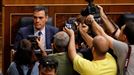 Pedro Sanchez, bi inbestiduratan porrot egin duen lehen hautagaia