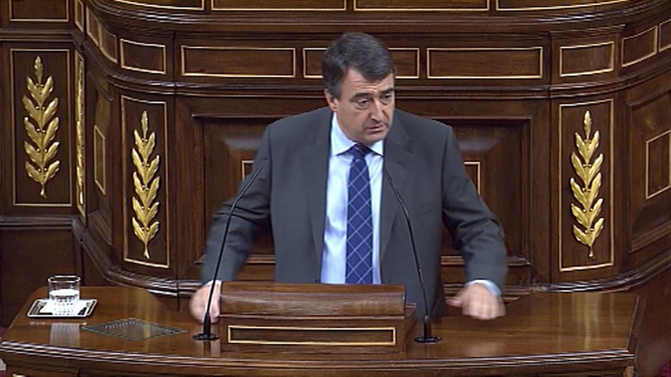 Aitor Esteban en el Congreso