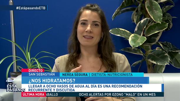 ¿Nos hidratamos suficiente?