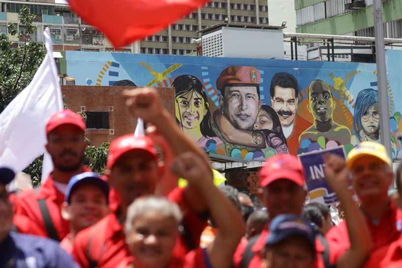 Manifestación en Venezuela.