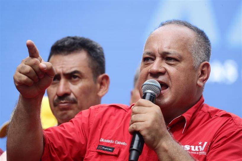 Diosdado Cabello. Argazkia: EFE