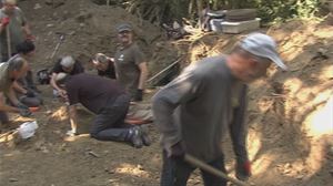 Gerra zibil garaiko 4 gorpu atera dituzte Nafarroan