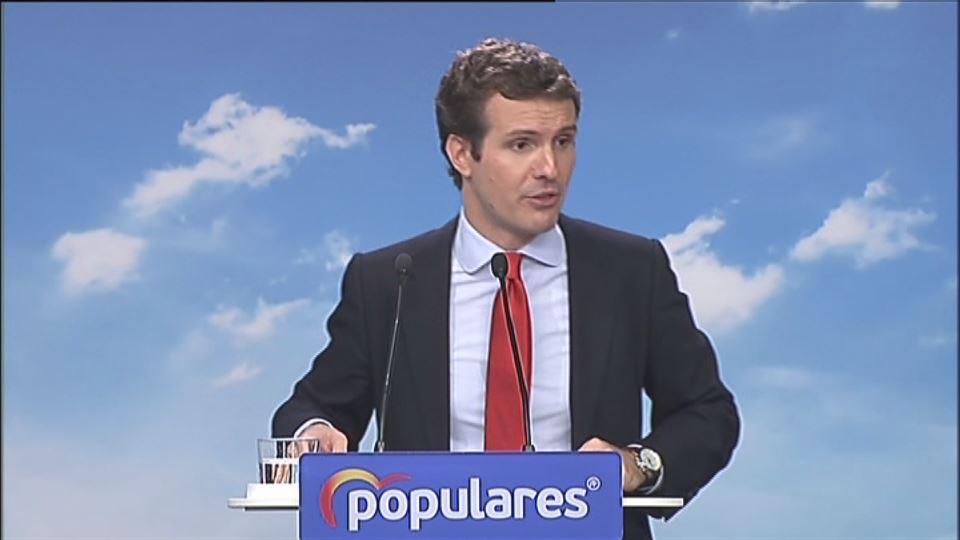 Pablo Casado PPren batzar nazionalean