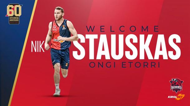 El nuevo jugador del Baskonia Nik Stauskas