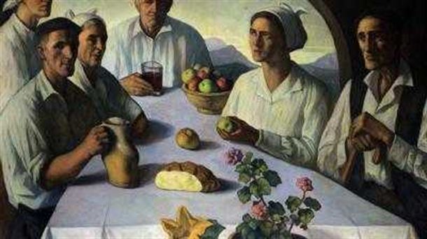 ´Campesinos Vascos´ del pintor Valentín de Zubiaurre (1879-1963)