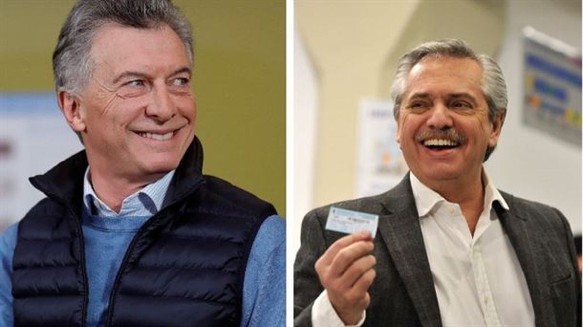 Mauricio Macri y Alberto Fernández, principales precandidatos.