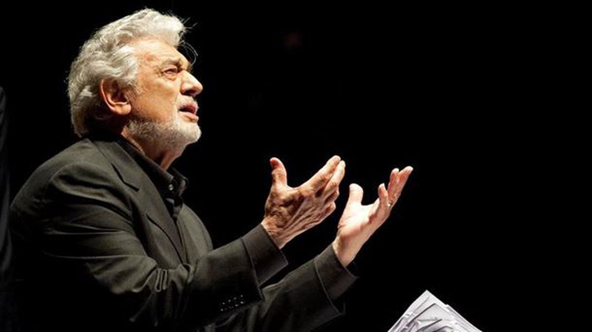 Placido Domingo. Artxiboko argazkia