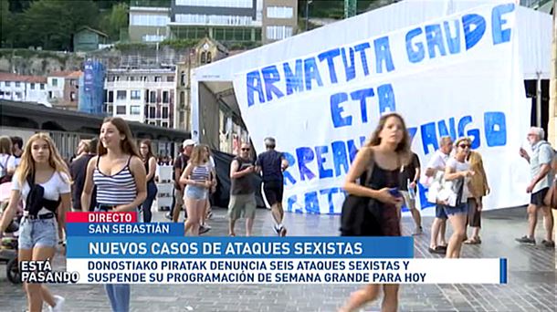 Donostiako Piratak denuncia seis nuevos ataques sexistas y cancela su programación