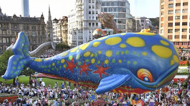 La Ballena, protagonista del Desfile