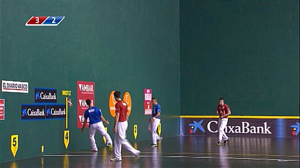 Imagen de la semifinal del Torneo de Zarautz.