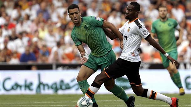 Valencia - Real Sociedad. Foto: EFE