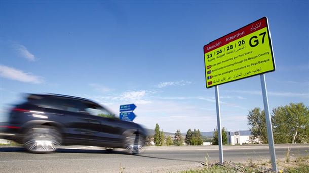 La DGT aconseja evitar los pasos de Biriatu y Behobia 