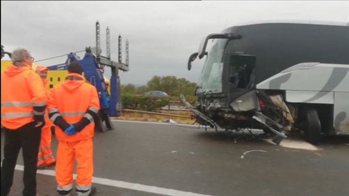 El accidente ha ocurrido en Amposta