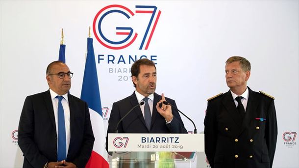 Christophe Castaner Frantziako Barne ministroa. 