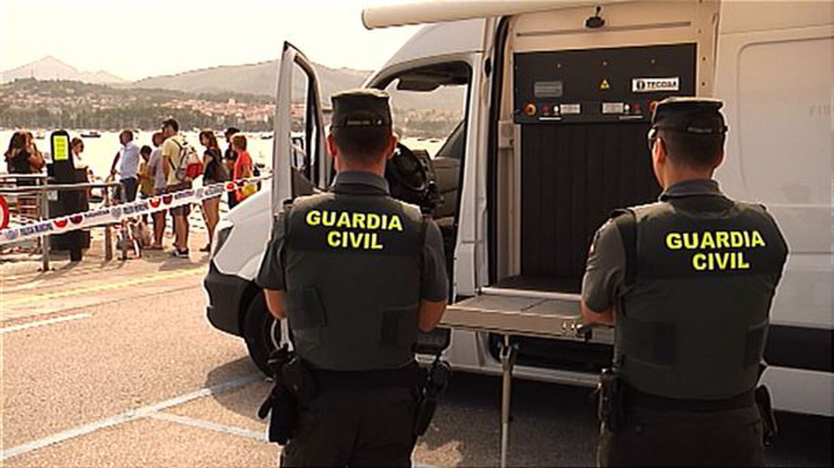 Polizia Nazionalaren eta Guardia Zibilaren kontrol ugari Hondarribian eta Irunen