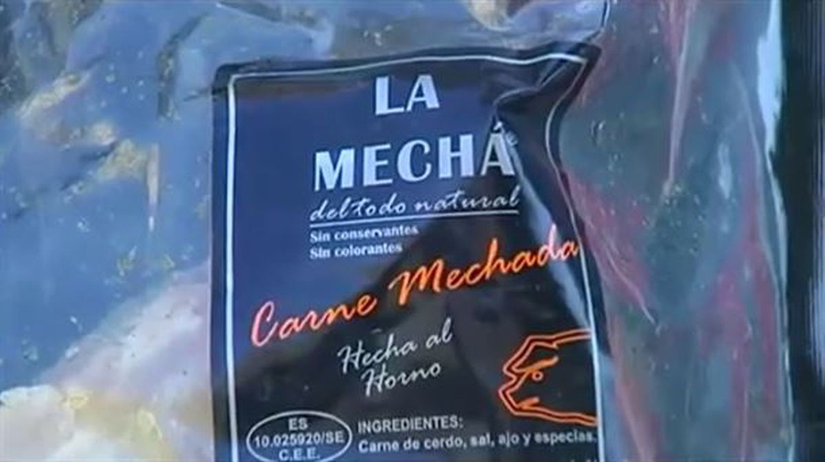 "La Mecha" urdaiztatutako haragia 