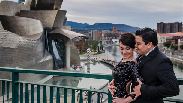 El tango con Marina Alcalde y Diego Quispe.