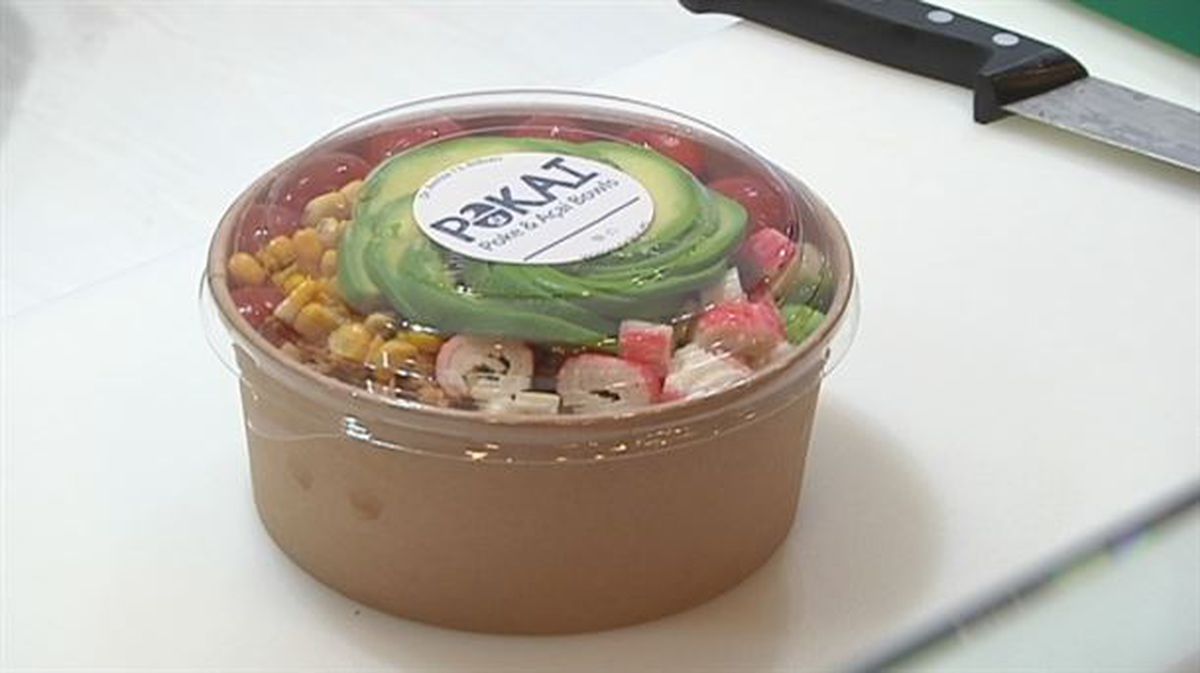 'Poke Bowl' de la tienda 'Pokai' de Bilbao.