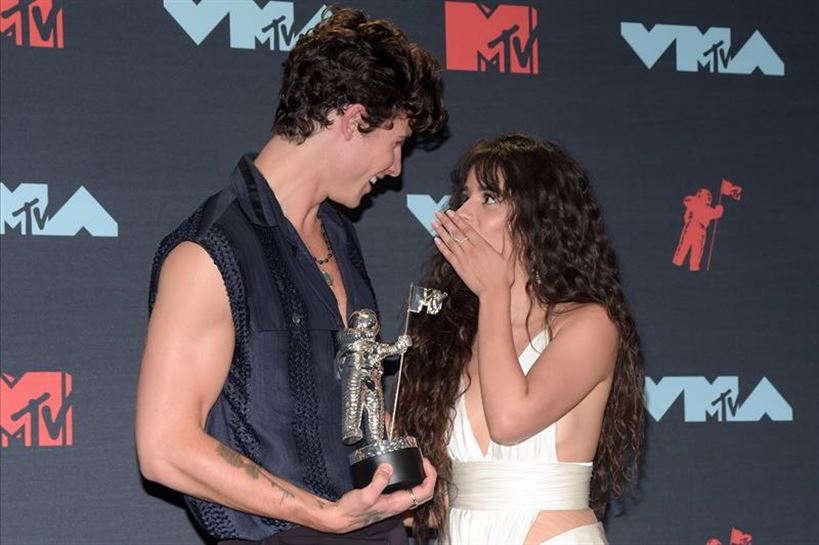 MTV VMA 209: Camila Cabello, Shawn Mendes. EFE