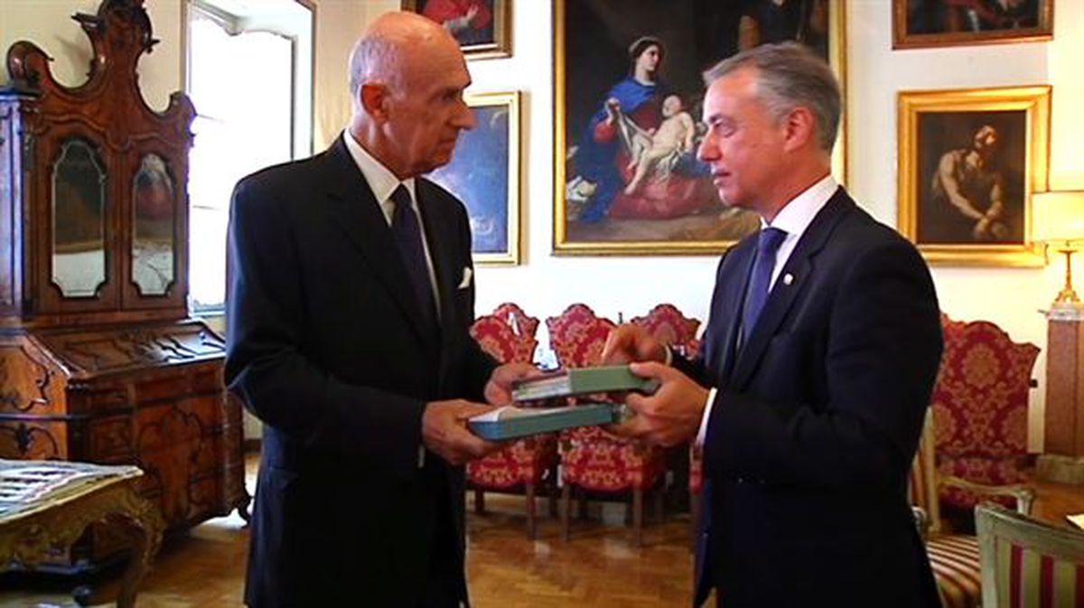 El Lehendakari se reúne con la Orden de Malta.