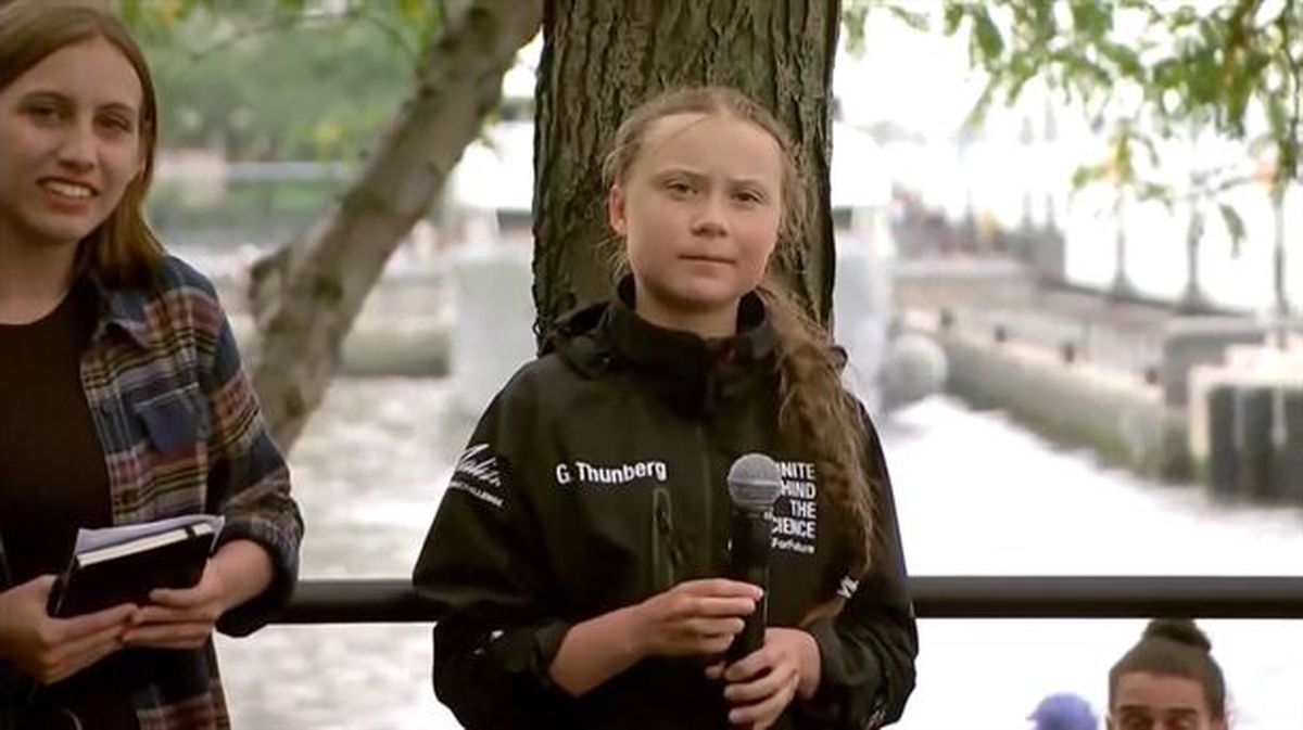 Greta Thunberg ekintzailea 