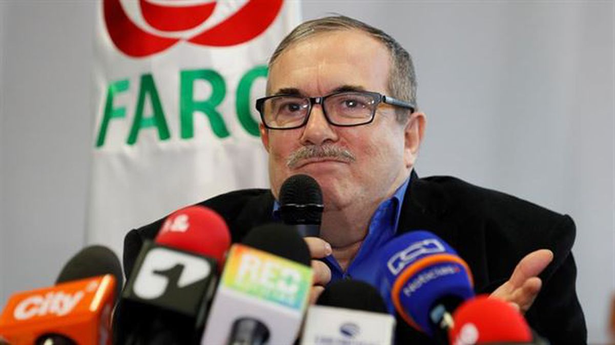 El presidente del partido político FARC, Rodrigo Londoño 'Timochenko'
