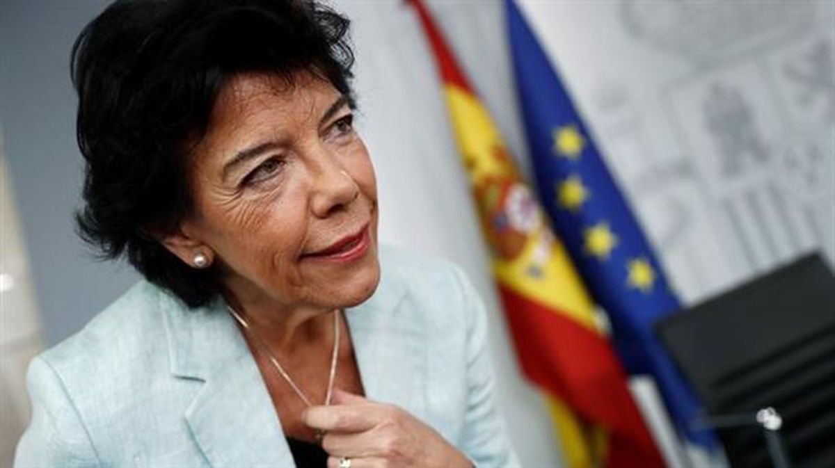 Isabel Celaa Espainiako Gobernuaren bozeramailea. Argazkia: Efe