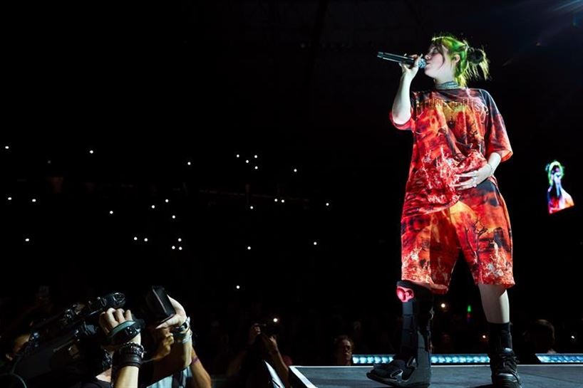 Concierto de Billie Eilish en Barcelona. EFE
