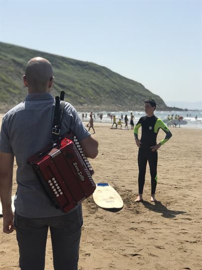 Korrontzi dantzan en Sopela