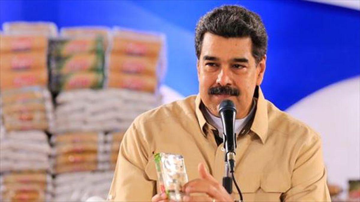 Nicolas Maduro Venezuelako presidentea, artxiboko irudi batean