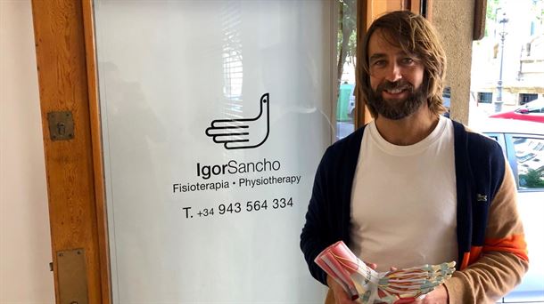 Mitos sobre el deporte: Igor Sancho, fisioterapeuta donostiarra.