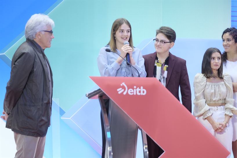 Go!azen: Dánae Riaño, Kimetz Renteria e Inma Fernández