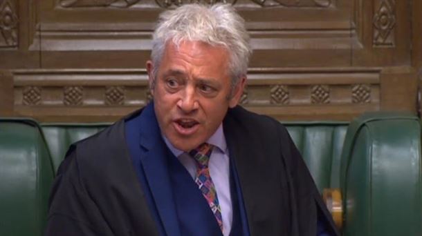 John Bercow, artxiboko irudian. Argazkia: EFE. 