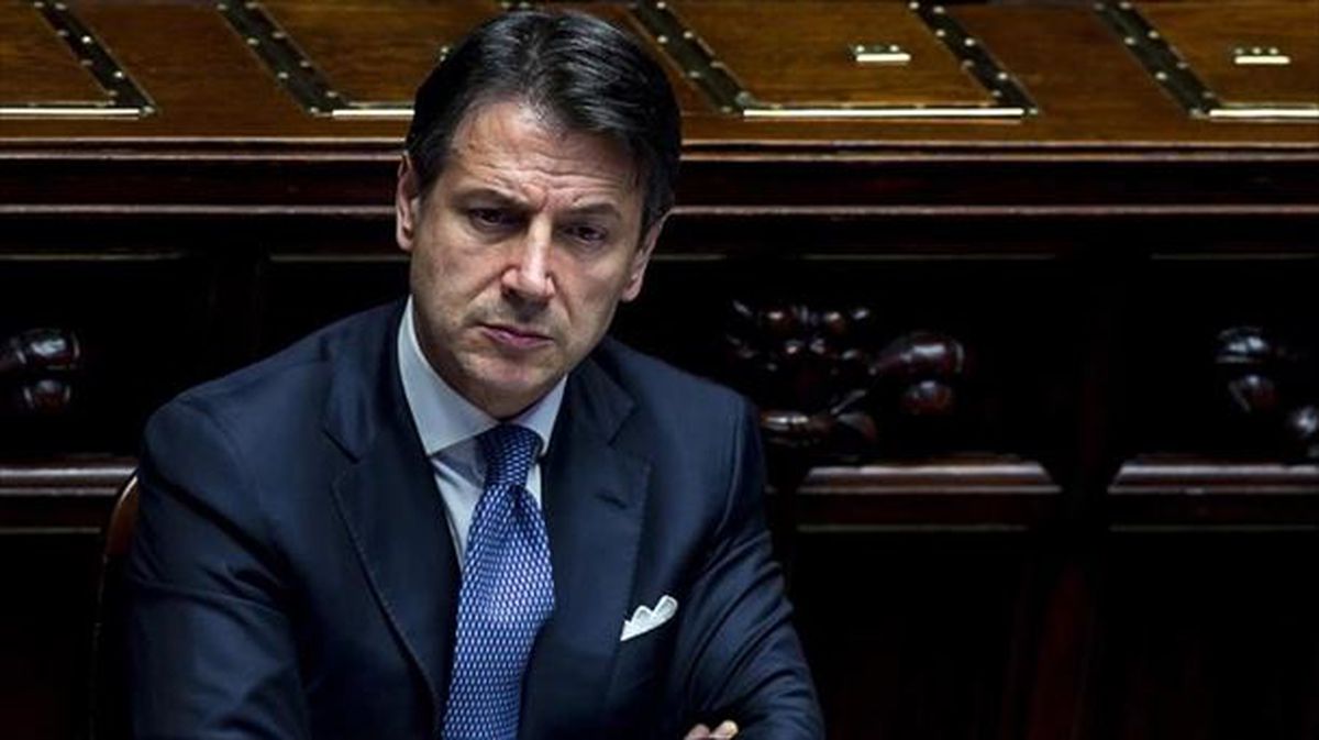 Giuseppe Conte Italiako lehen ministroa, Diputatuen Ganberan