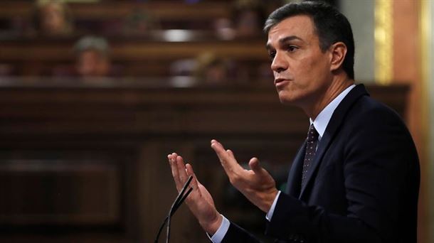 Pedro Sanchez PSOEko buruzagia. Artxiboko argazkia: EFE