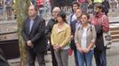 EH Bildu participa en la ofrenda floral en el monumento de Rafael Casanova