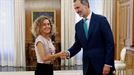 Felipe VI.a eta Batet Zarzuela jauregian bildu dira, bilera-sorta abiatu&#8230;