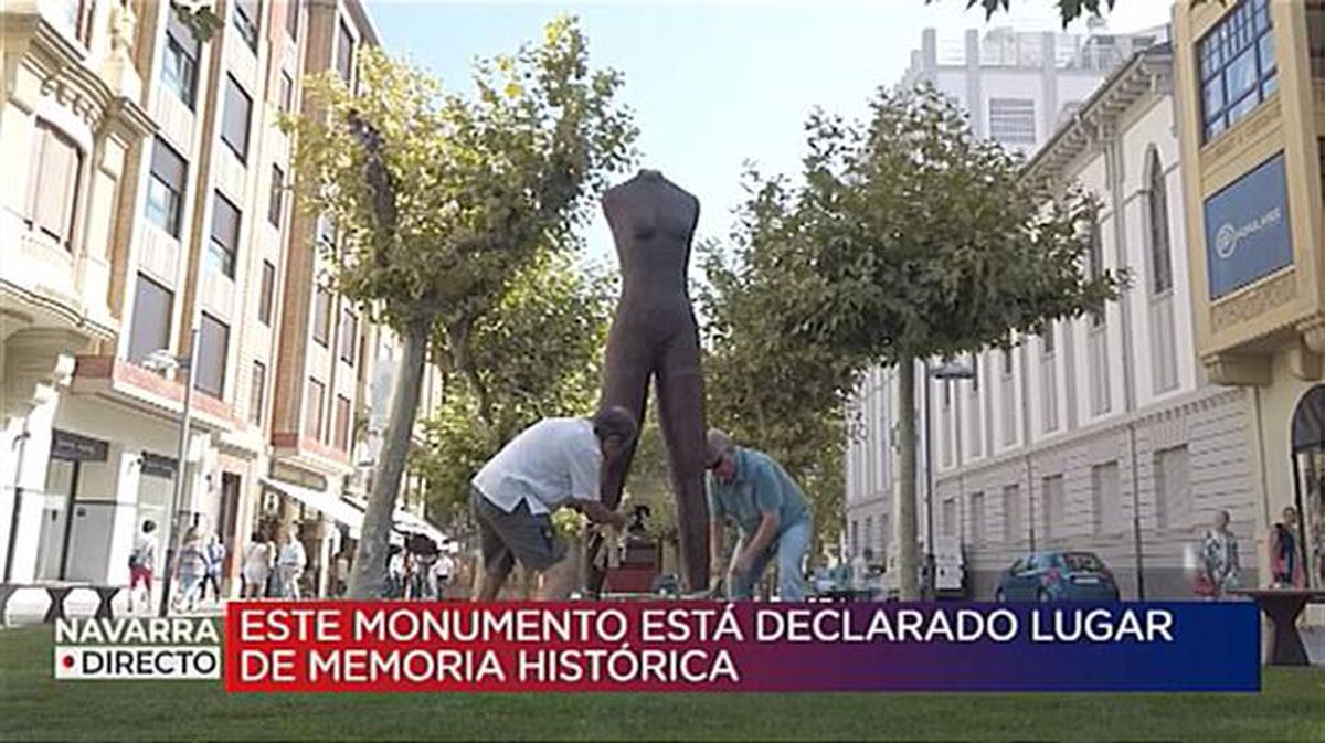 Monumento Gogoan de Pamplona