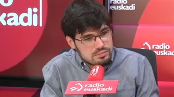 Lander Martinez entrevistado en Radio Euskadi. 