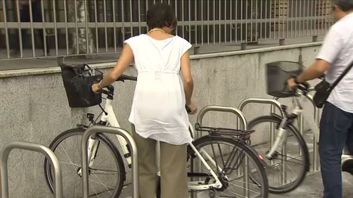 200 nuevas plazas para bicicletas en San Mamés, Bilbao 