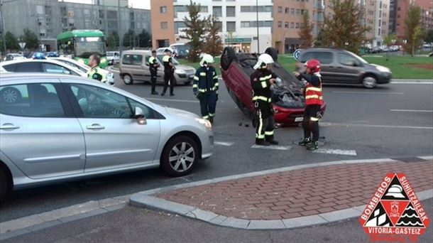 Foto: bomberos de Vitoria-Gasteiz