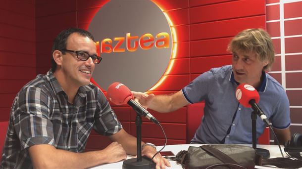 Josu Silanes y Julian Iantzi en el programa de radio 