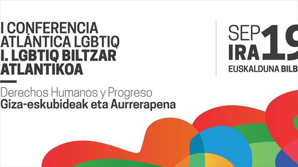 Cartel promocional de la I. Conferencia Atlántica LGBTI 