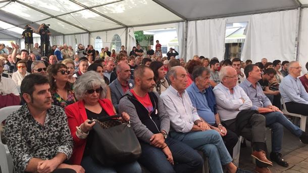 Acto político en Zumaia. Foto: Xabier Urteaga_Euskadi Irratia