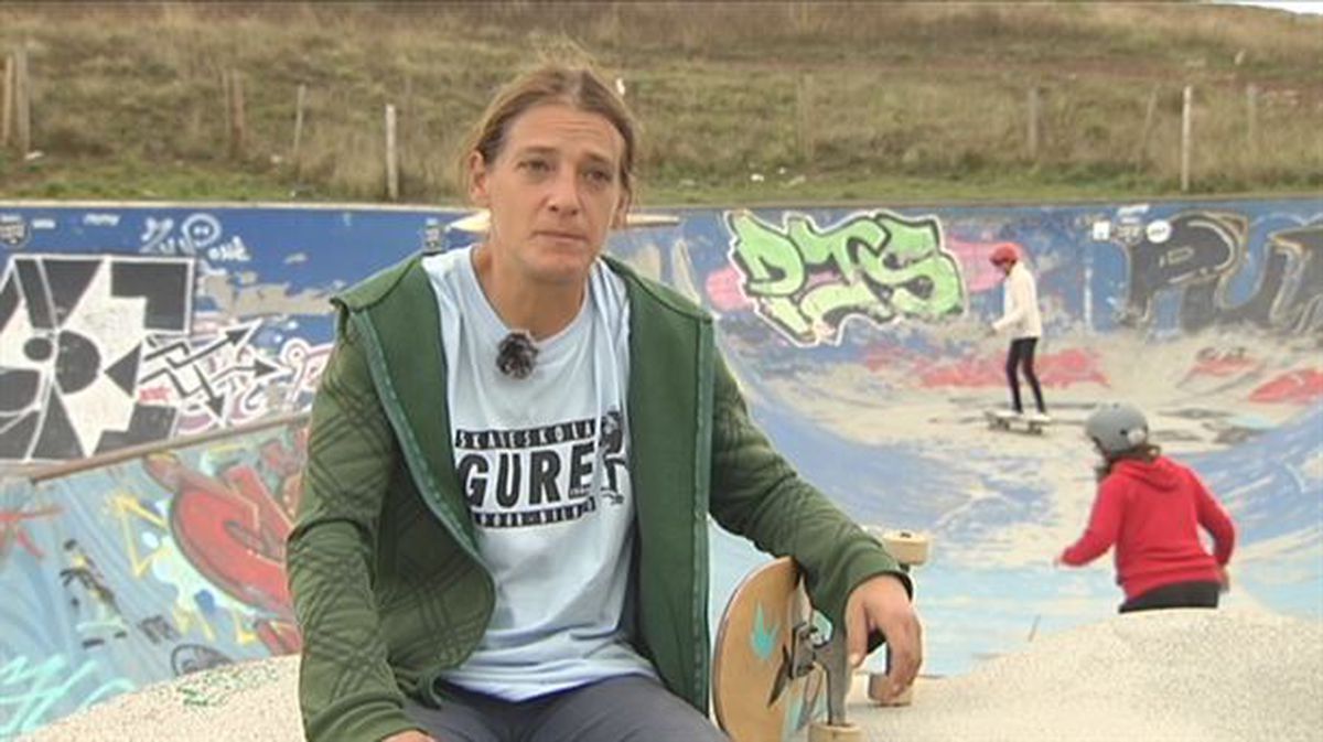 Silvia Serret, skater profesional.