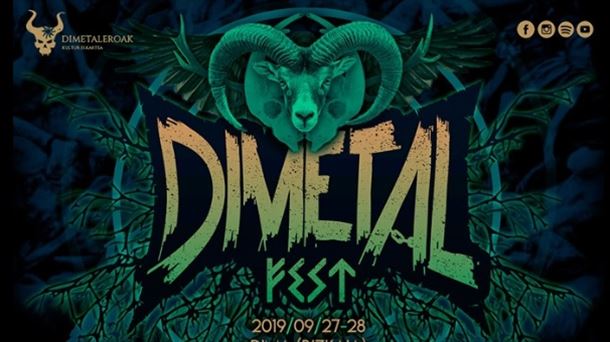 Cartel de Dimetal Fest 2019. Imagen sacada de Facebook