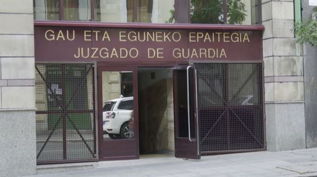 El juzgado de Guardia de Bilbao. 