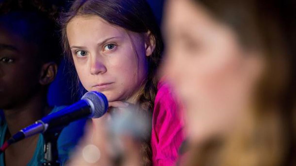 Greta Thunberg ekintzaileak Nobel Alternatiboa irabazi du. Argazkia: EFE. 