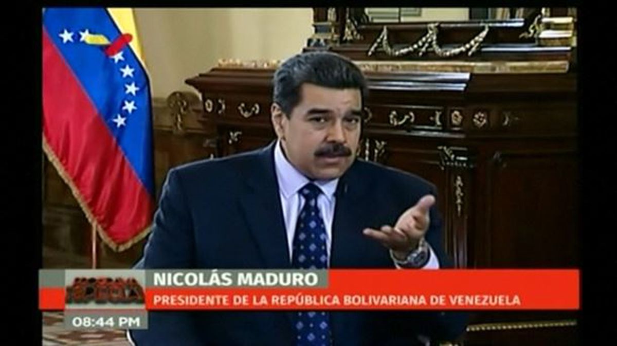 Nicolás Maduro, el presidente de Veneuela. Imagen obtenida de un vídeo de la agencia AFP